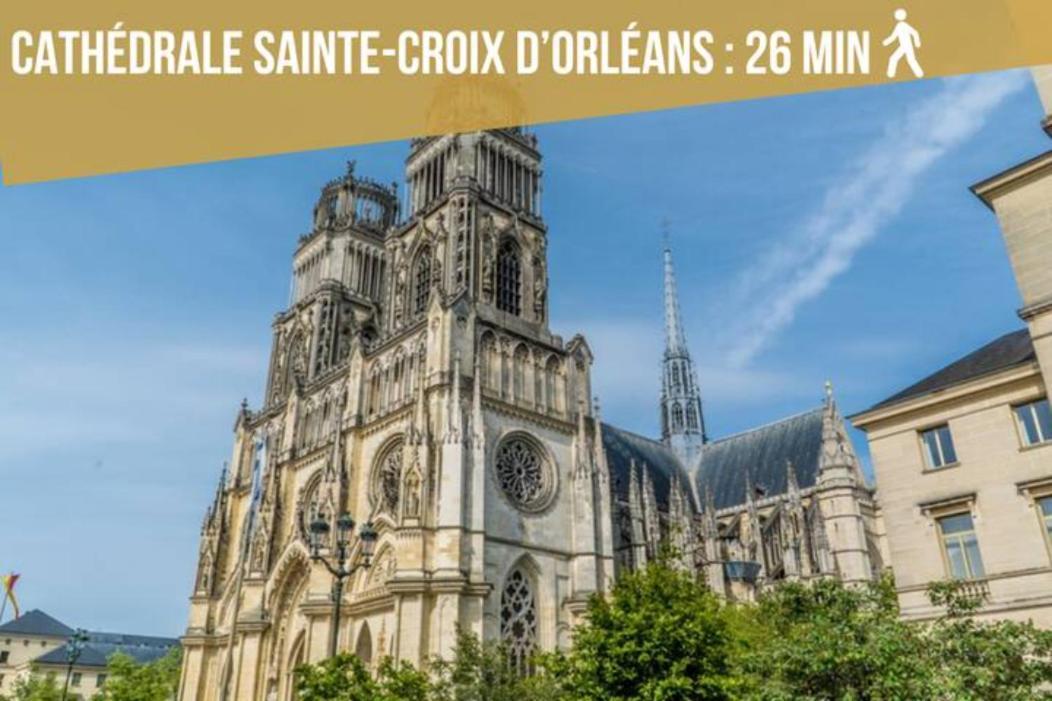 Apartmán Le Micy - Joli T2 + Parking Orléans Exteriér fotografie